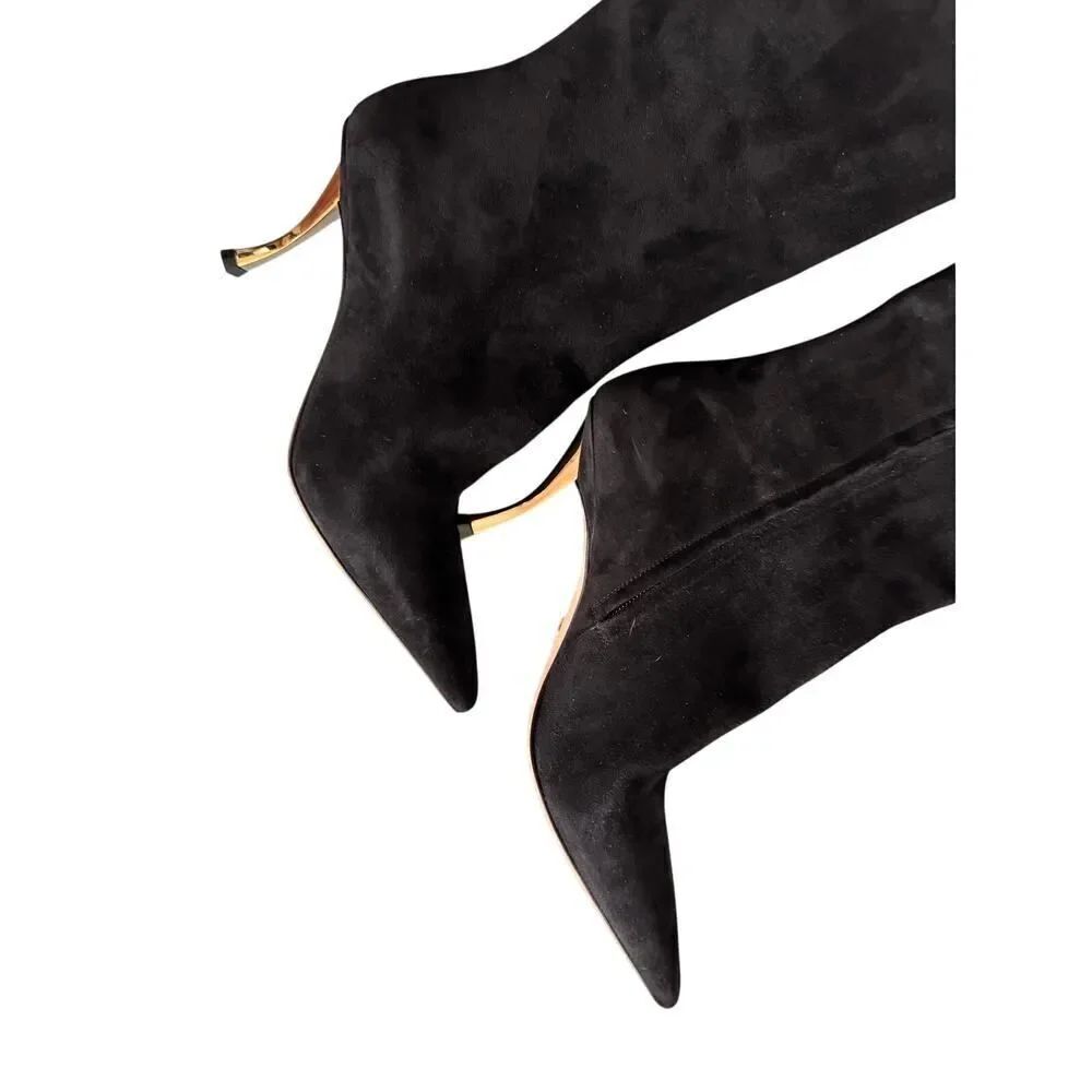 Dior 80mm suede D-Fame Heeled Boot 39/US9 - Picture 9 of 11